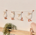 GUIRNALDA GANSOS -BEIGE-